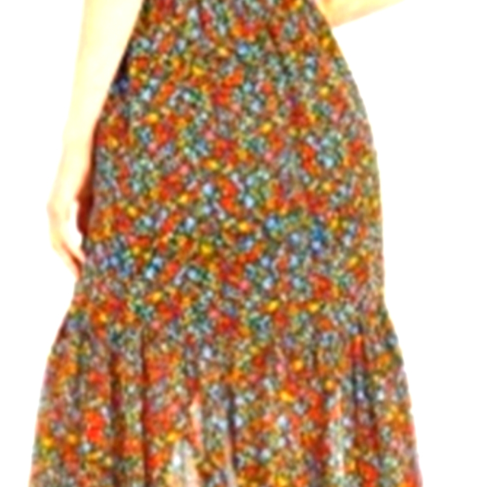 Floral print dress